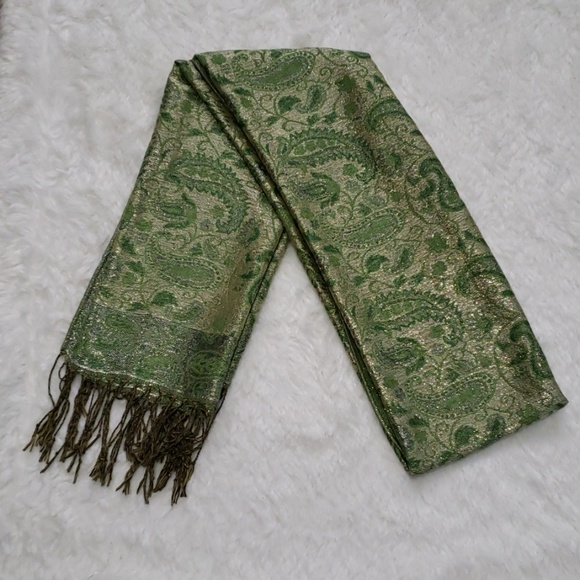 Shiny Double Sided Scarf/Wrap - Picture 3 of 6